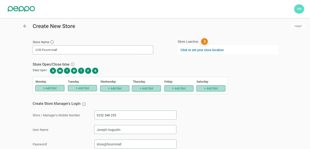 3 set store s location