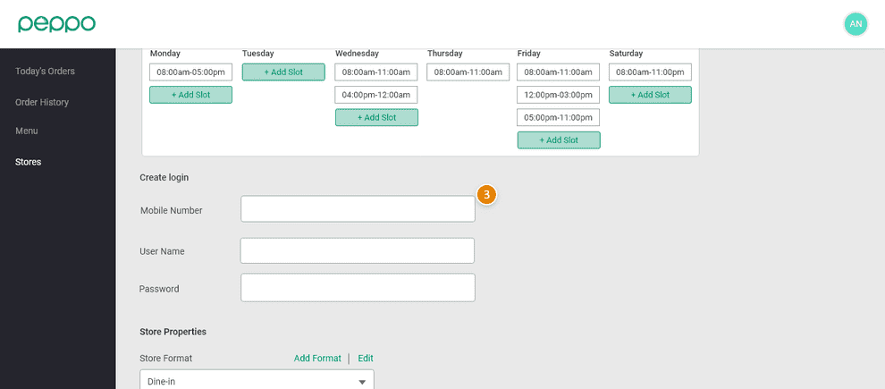 5 edit mobile number